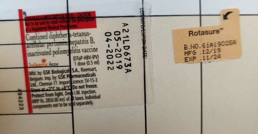 baby fussy after 6 week vaccinations