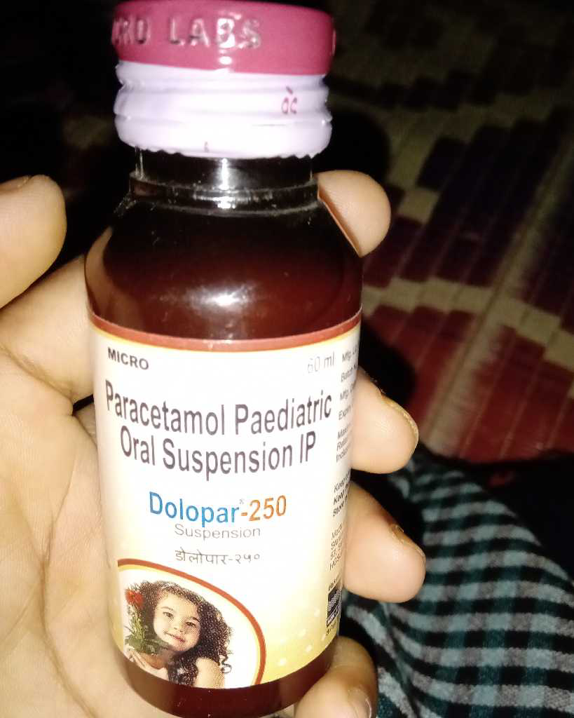 my son is suffering from chicken pox fever i gave him a