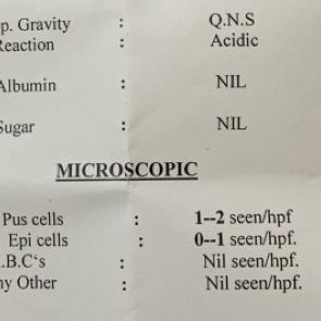 What Does Pus Cells Occasional Value Mean In Urine Routine Analysis Firstcry Parenting